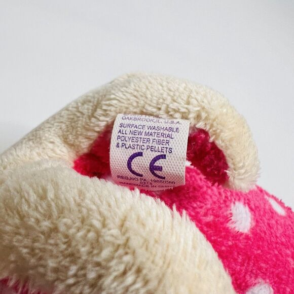 Ty Beanie Boos Ollie Pink Octopus Big Glitter Eyes Plush Stuffed Toy 6" - Picture 6 of 11